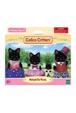 Calico Critters Midnight Cat Family