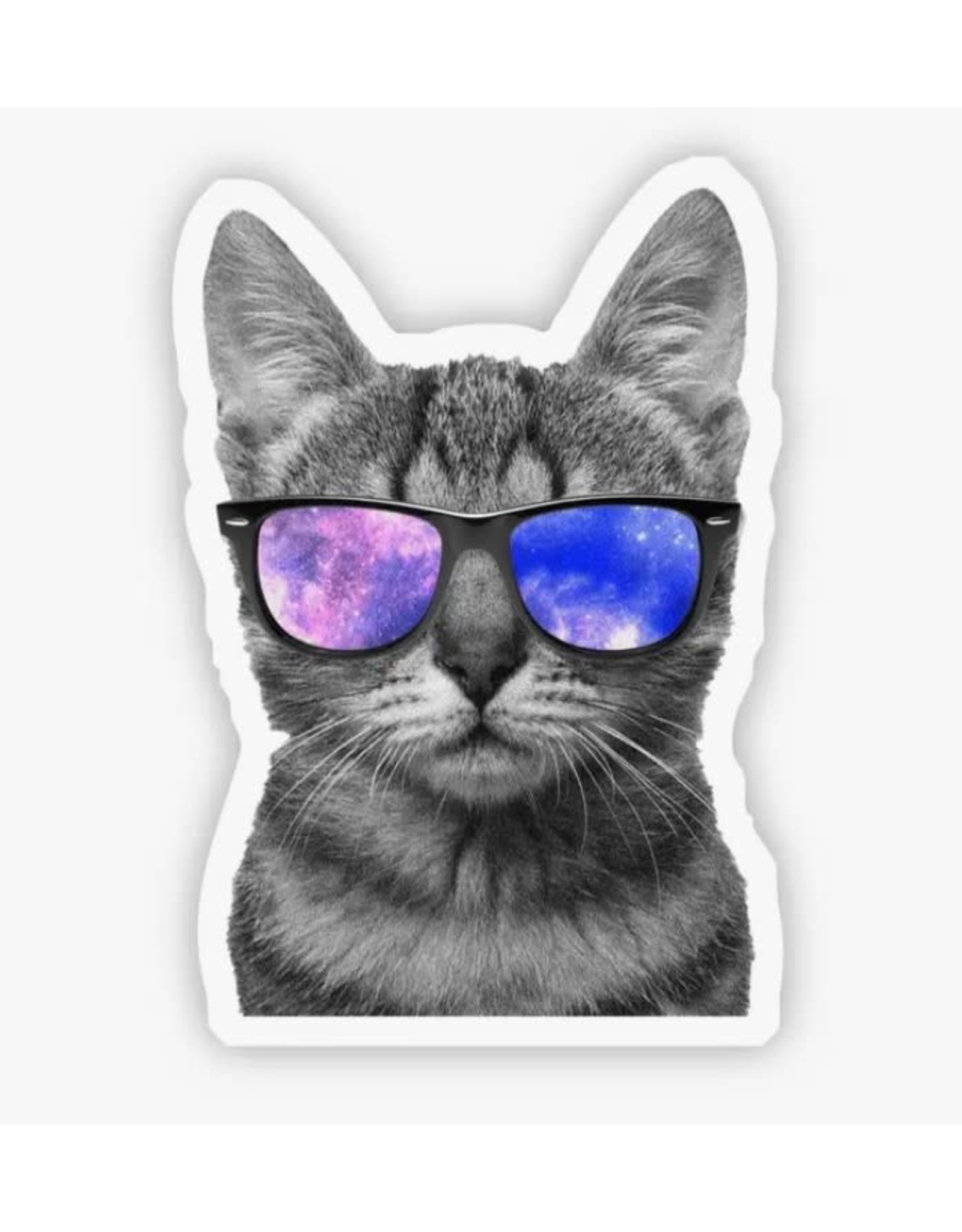 Cat Sunglasses Vinyl Sticker