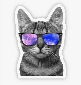 Cat Sunglasses Vinyl Sticker