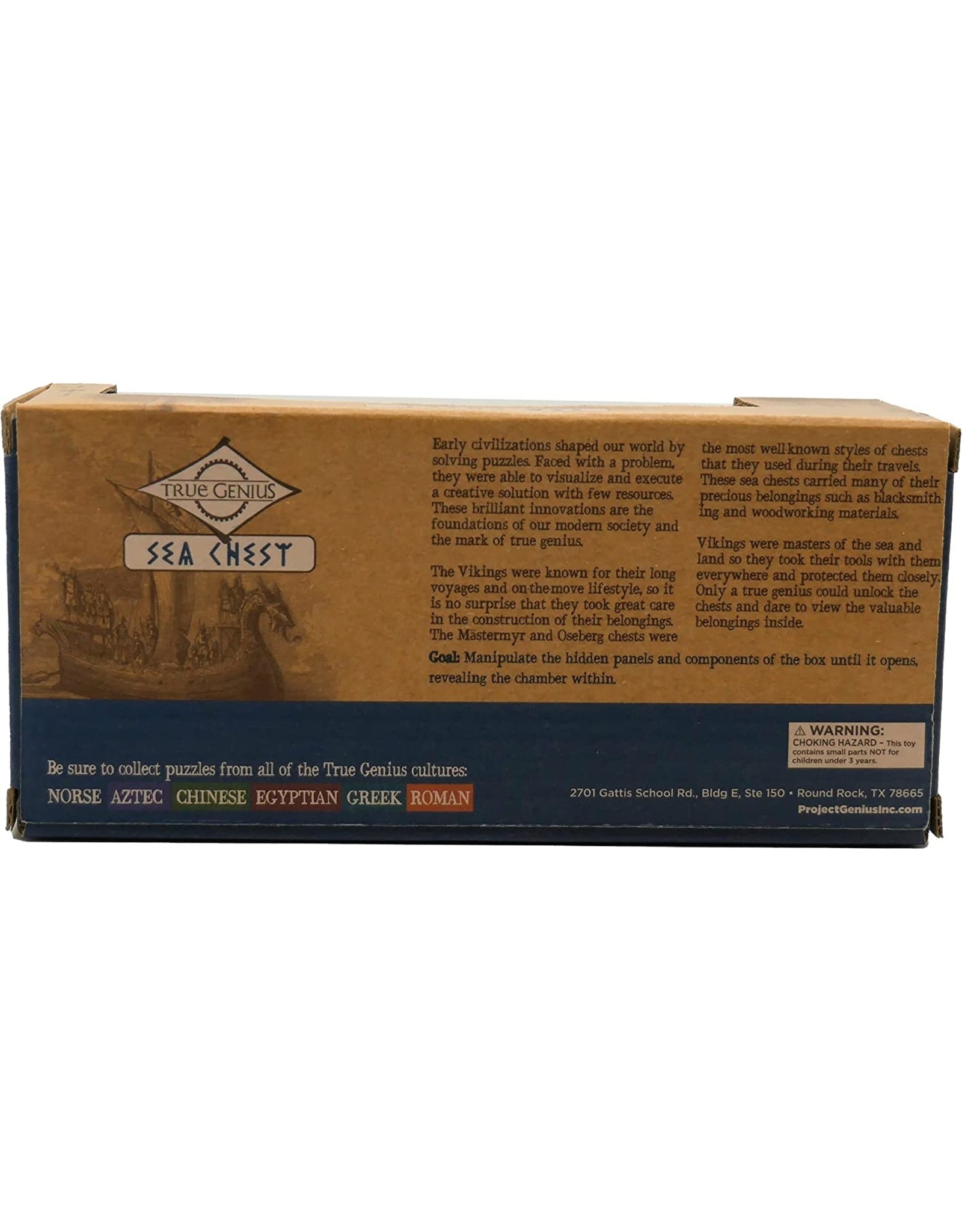 Viking Sea Chest Secret Box