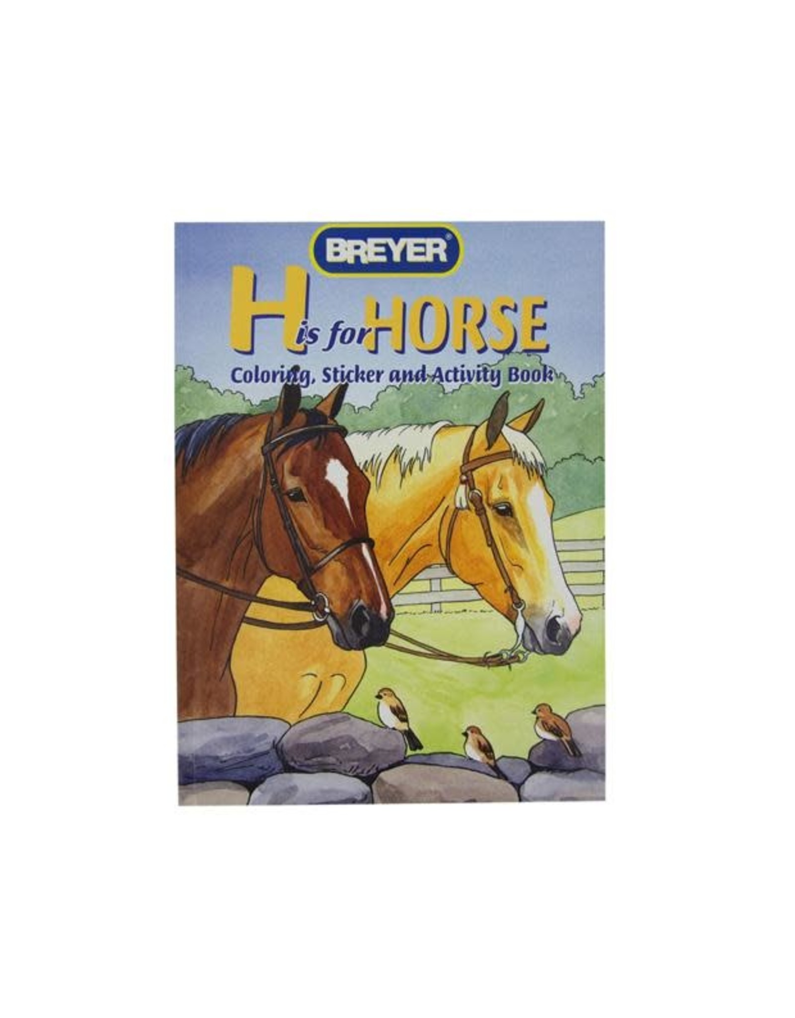 Breyer "H is For Horse" Coloring Book w/Stickers