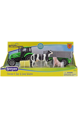 Breyer Farms Tractor and Tag-Along Wagon