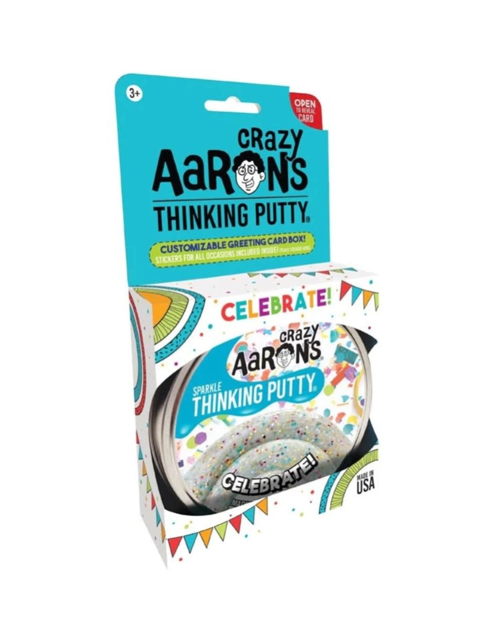 Crazy Aaron's Celebrate! Thinking Putty
