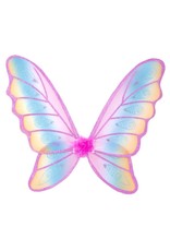 Glitter Rainbow Wings, Multi/Fuchsia