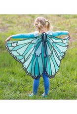Colorful Butterfly Wings Teal