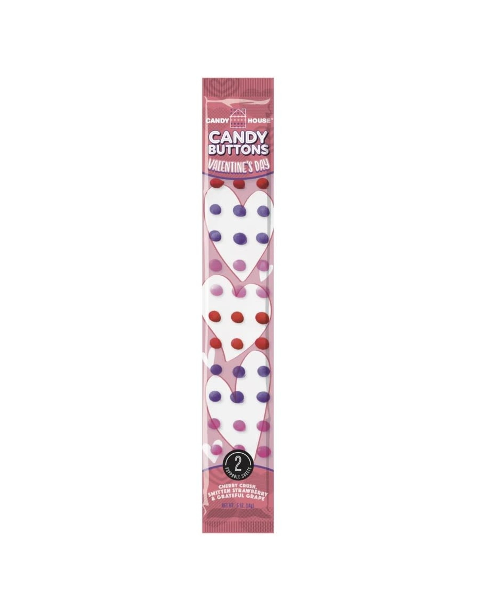 Valentine's Candy Buttons