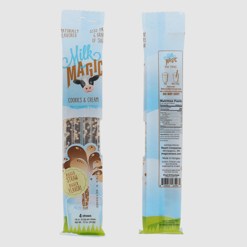 Milk Magic Cookies and Cream 4 pack Wit & Whimsy Toys