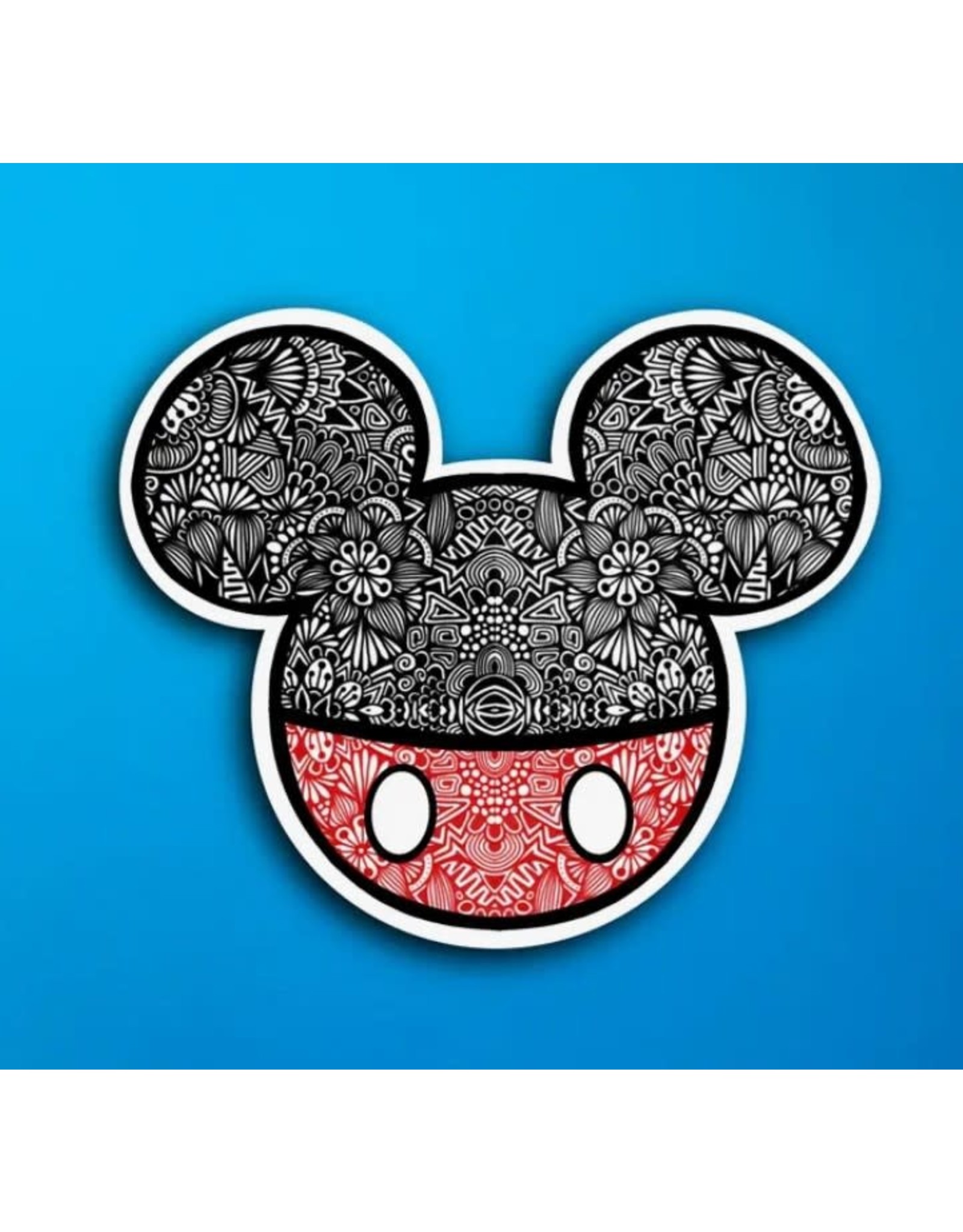Mouse II Vinyl Sticker - Wit Whimsy Toys