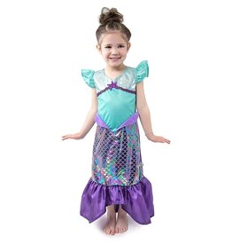 Purple Sparkle Mermaid Dress Large (5-7)