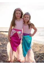 Mermaid Glimmer Skirt w/Tiara Pink (5-6)
