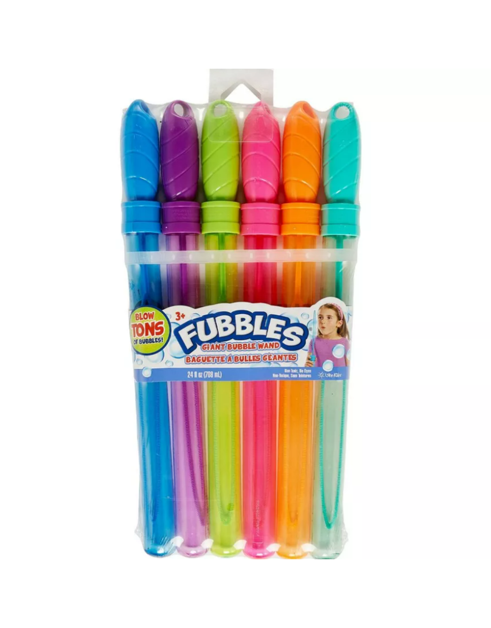 Fubbles®4 oz Bubble Wand 6 Pack