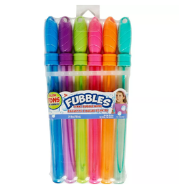 Fubbles®4 oz Bubble Wand 6 Pack