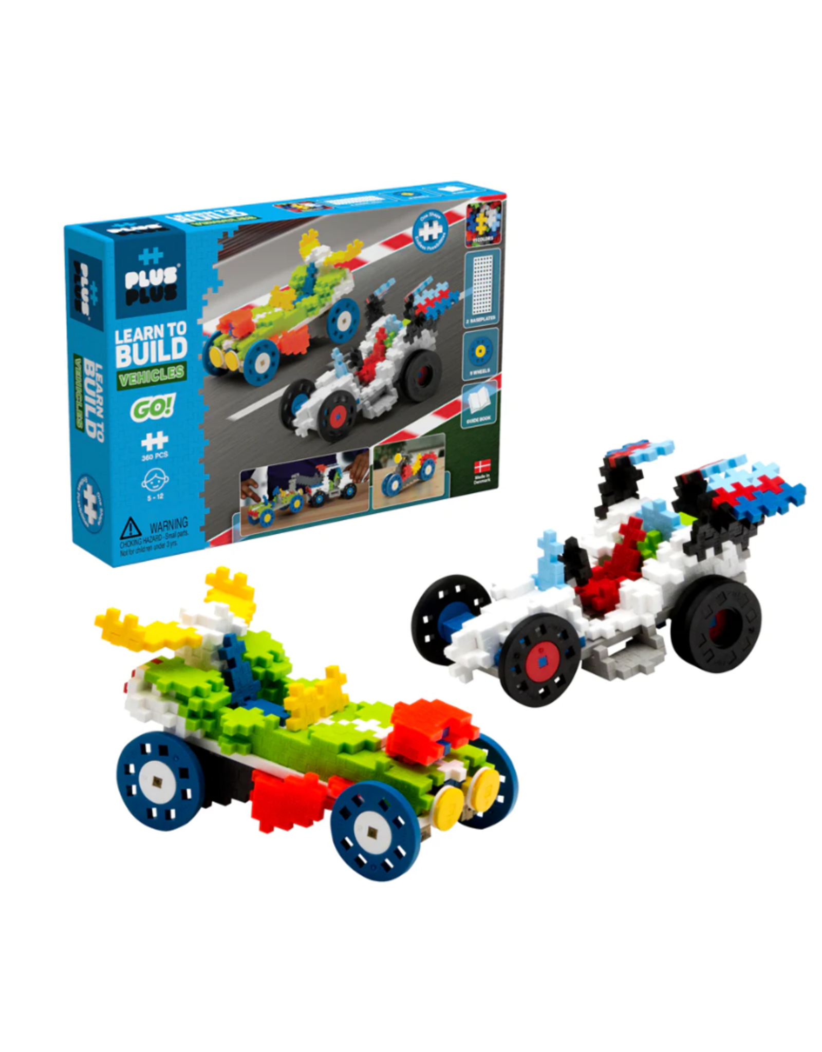 Plus Plus Learn to Build Vehicles
