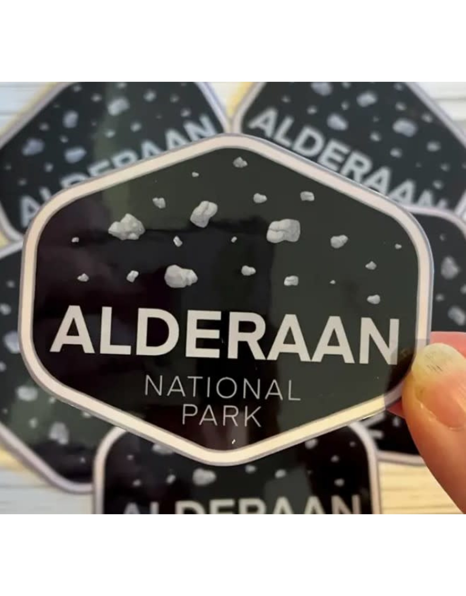 Alderaan National Park Vinyl Sticker