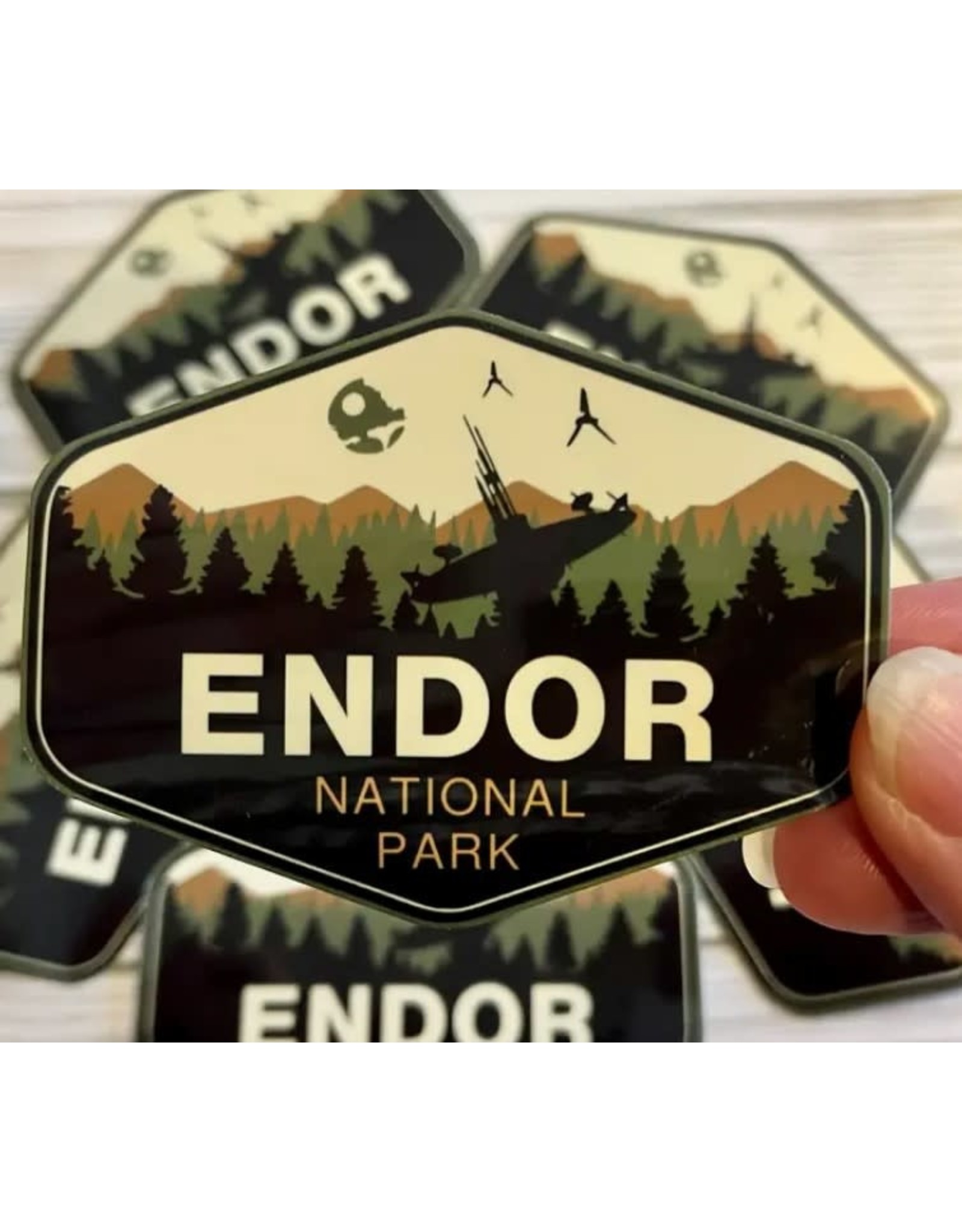 Endor National Park Vinyl Sticker