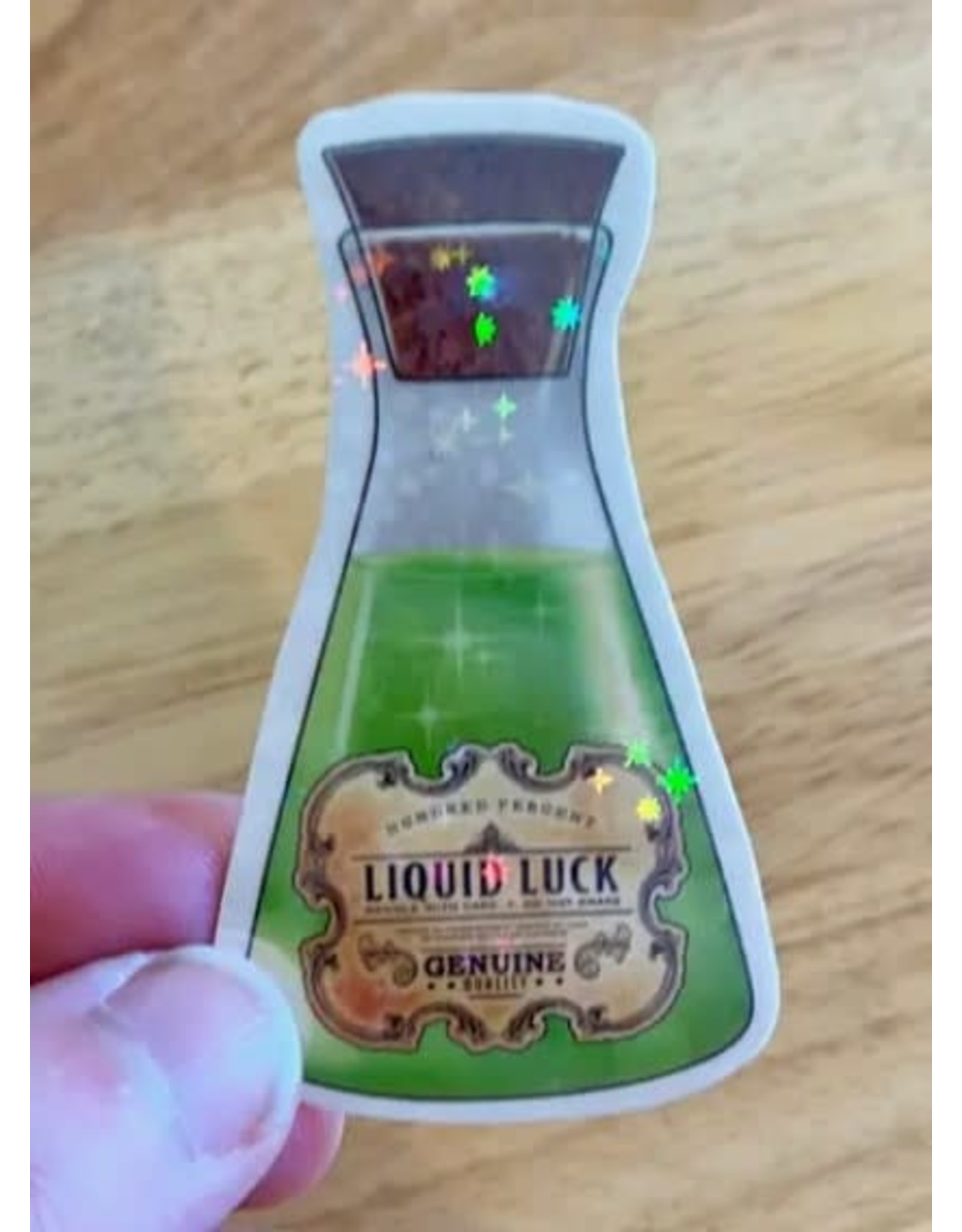 Liquid Luck Sticker Vinyl Sticker