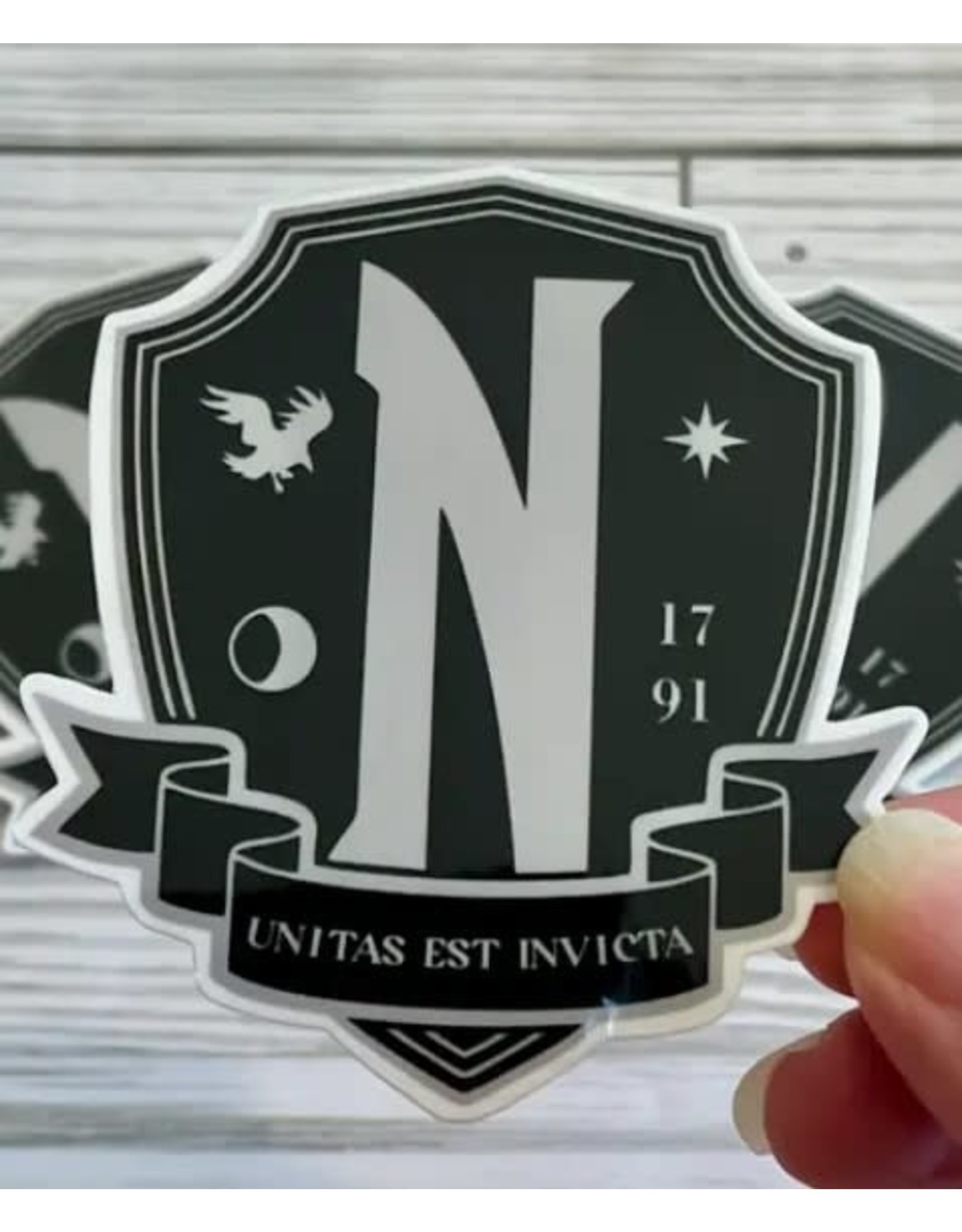 Nevermore Academy Vinyl Sticker
