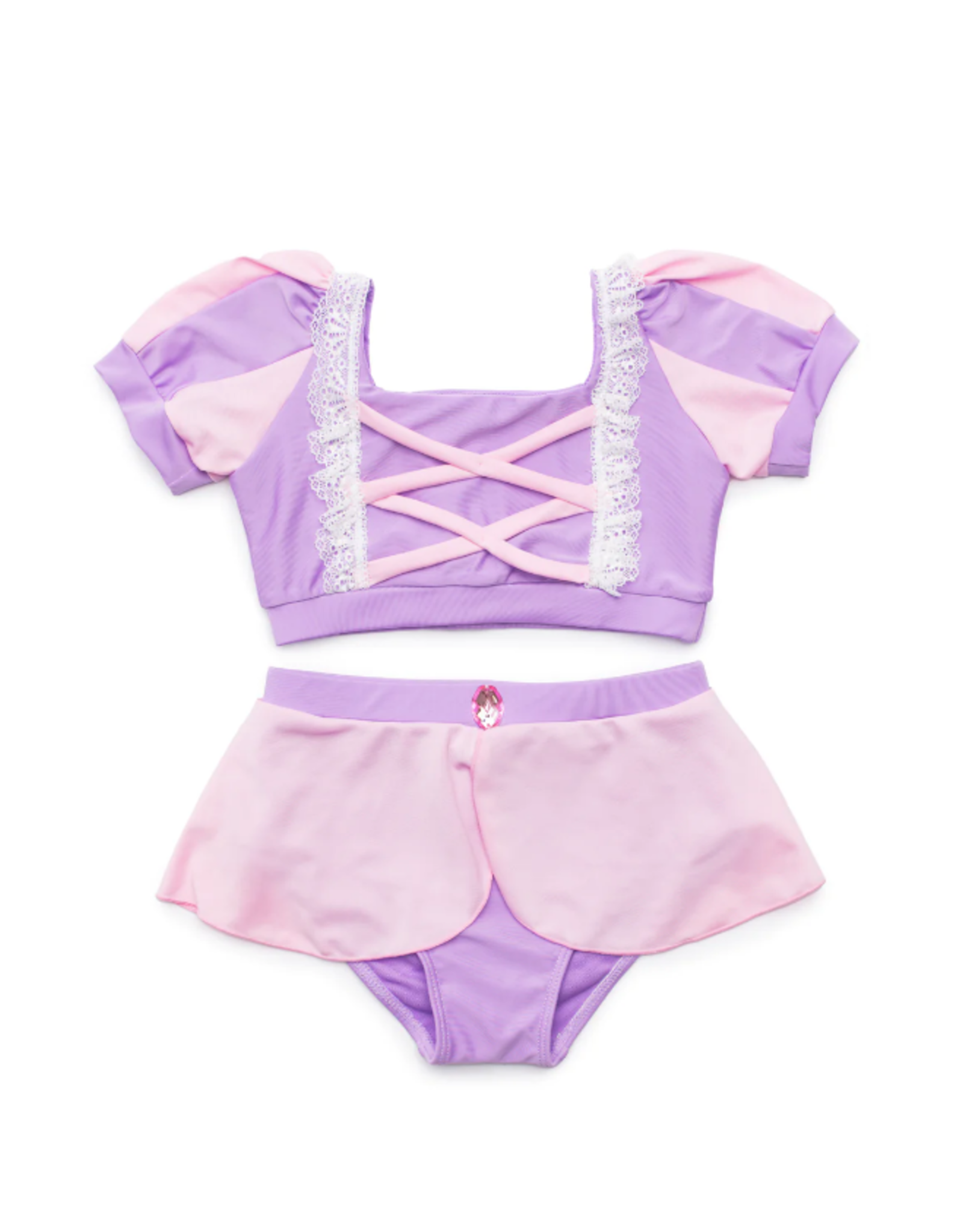 Rapunzel Swimsuit Size 3-4