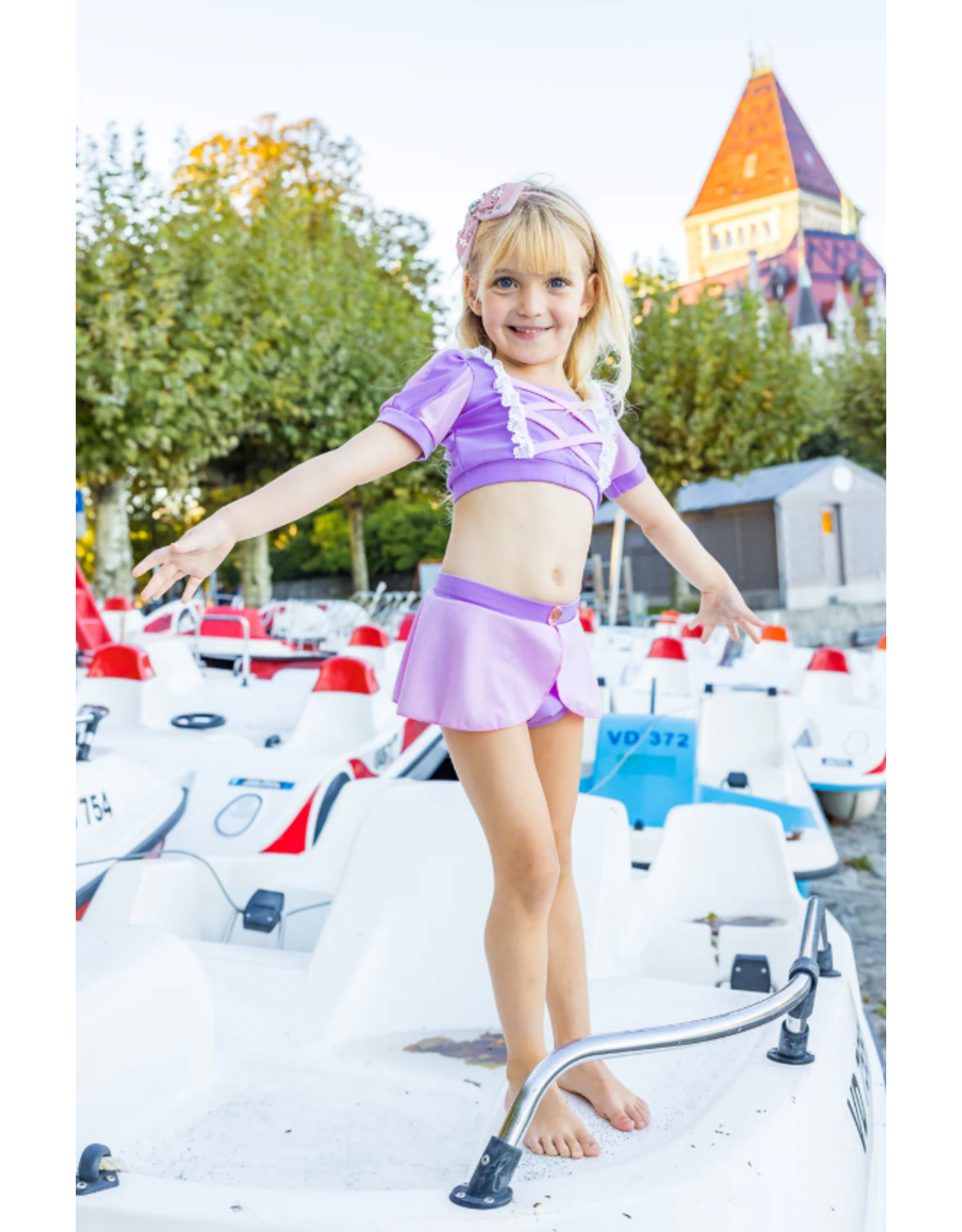 Rapunzel Swimsuit Size 3-4