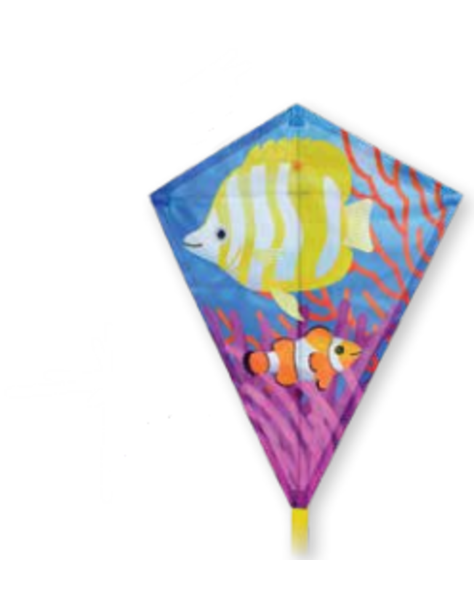 Tropical Fish Diamond Kite 25"