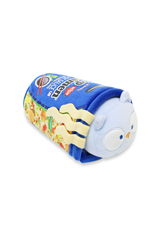 Anirollz x Top Ramen Cup Soy Sauce Owlyroll Blanket Plush