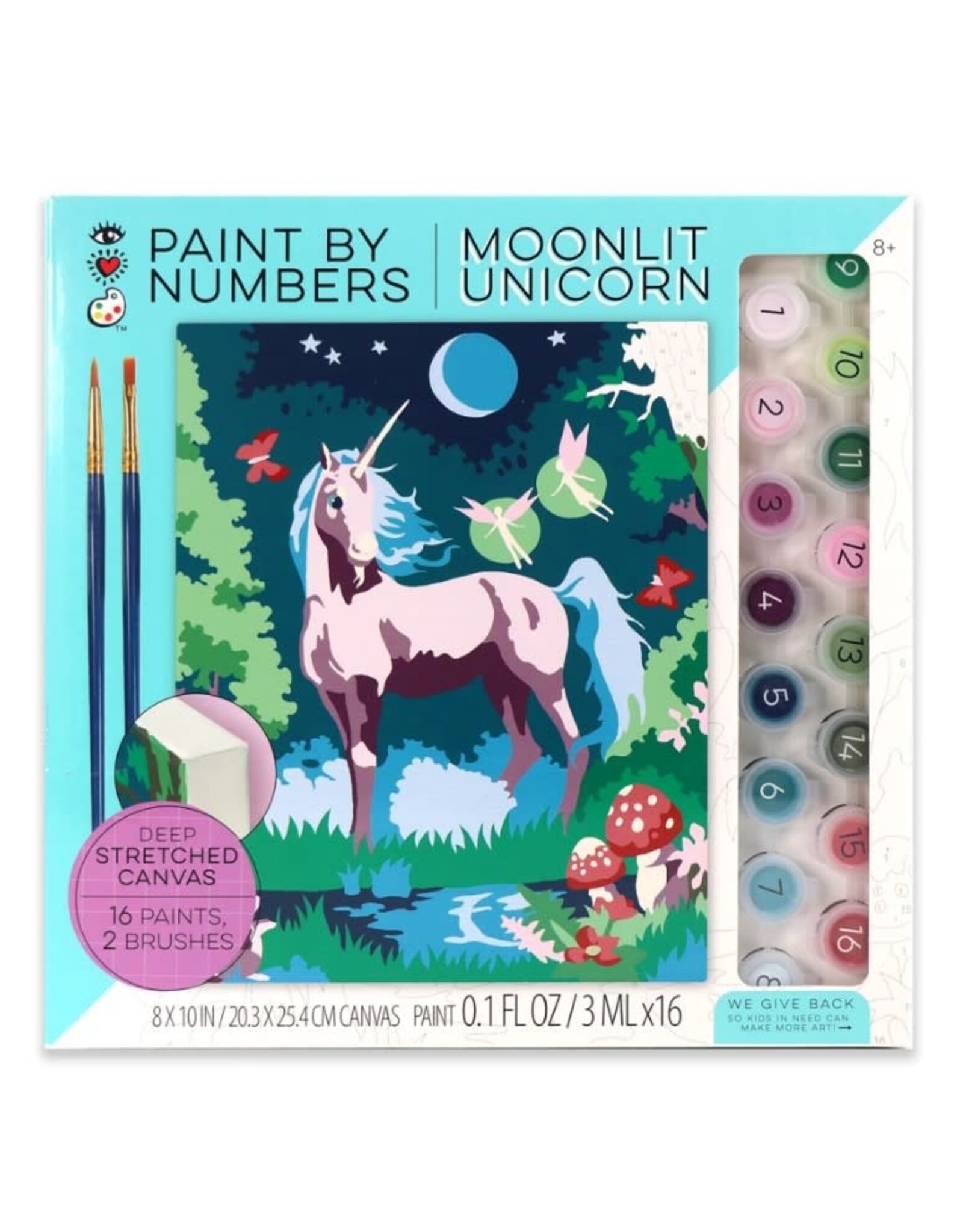 Paint By Number: Moonlit Unicorn