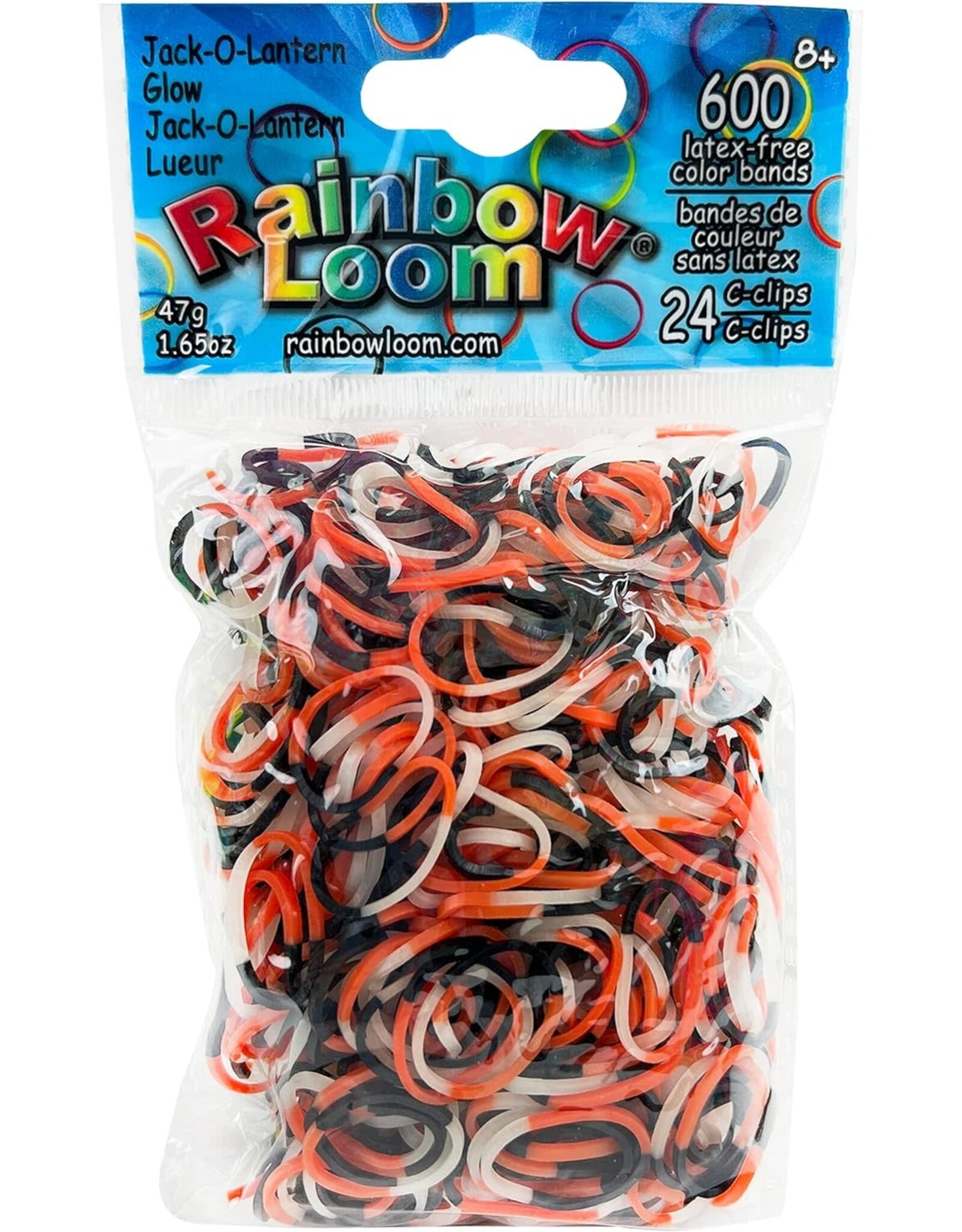 Rainbow Loom Refill Bands: Spooky Jack-O-Lantern