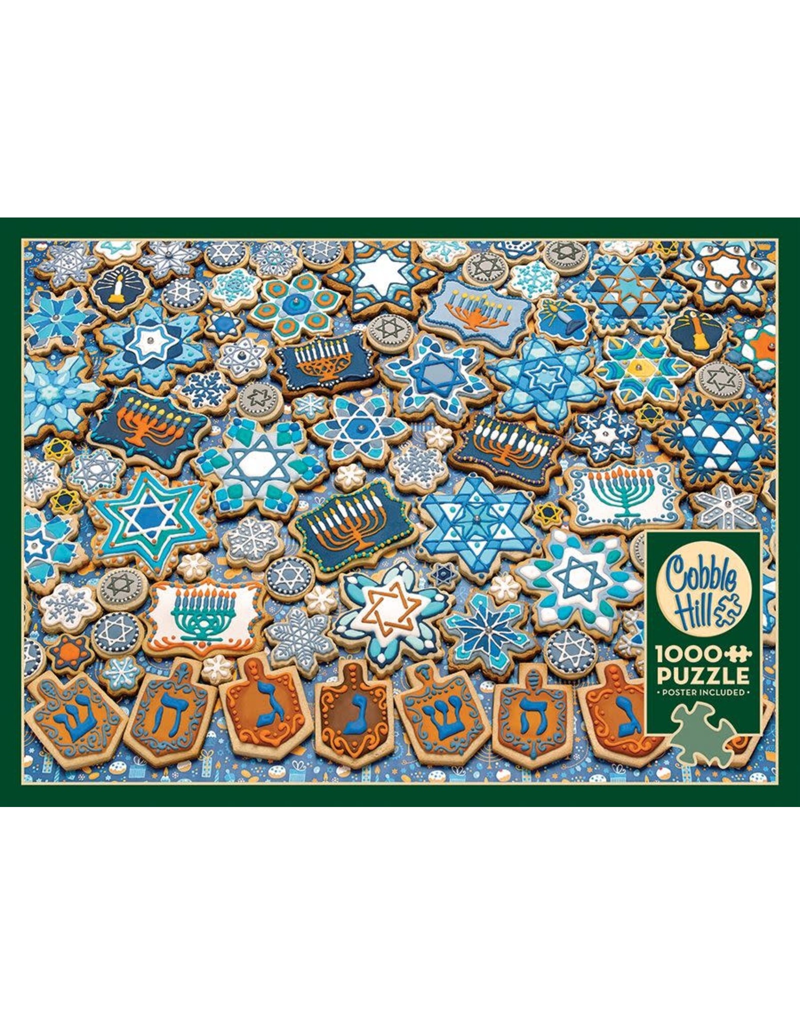 Hanukkah Cookies 1000pcs