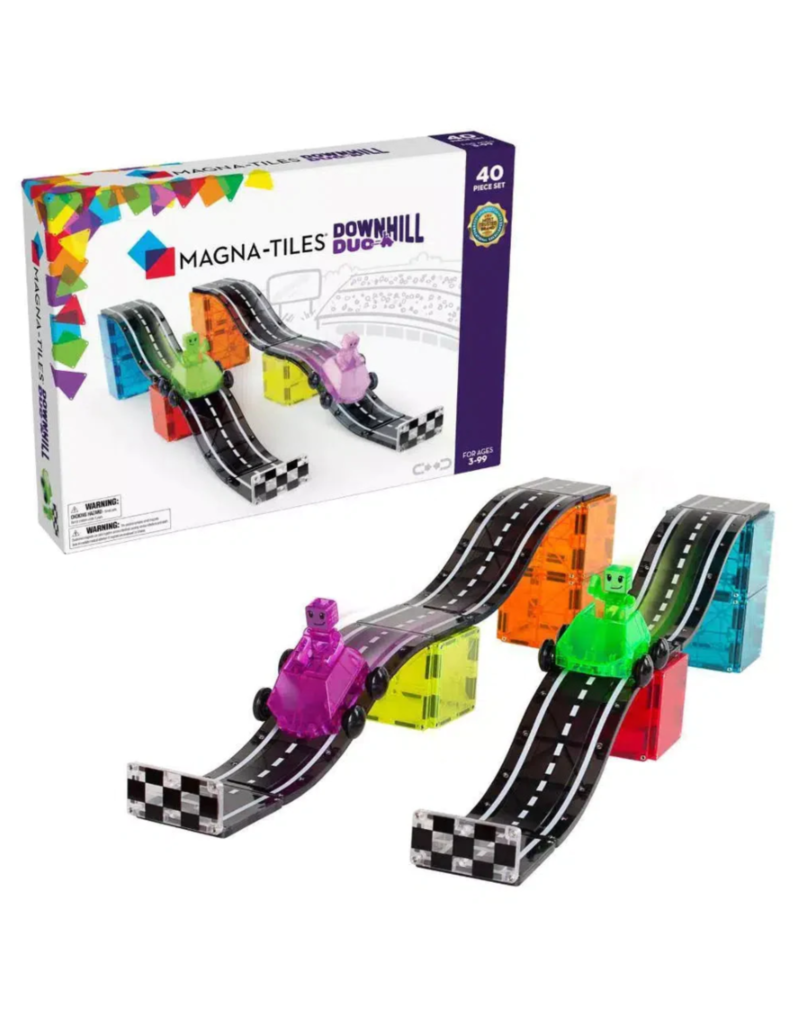 Magna-Tiles Downhill Duo 40pcs