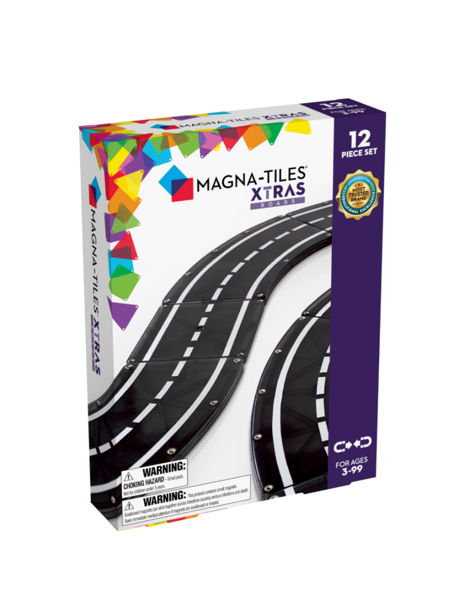 Magna-Tiles XTRAS: Roads 12pcs