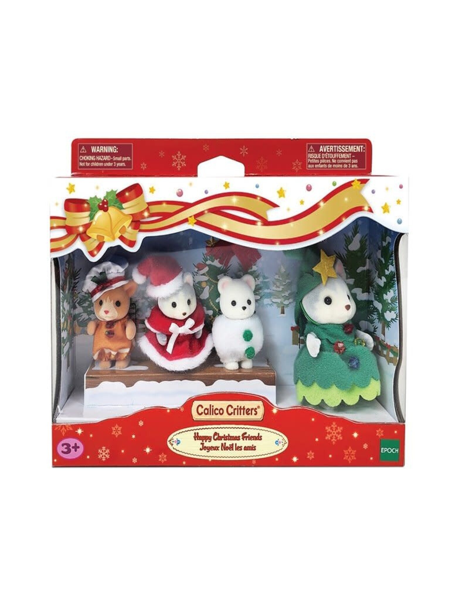 Calico Critters Happy Christmas Friends