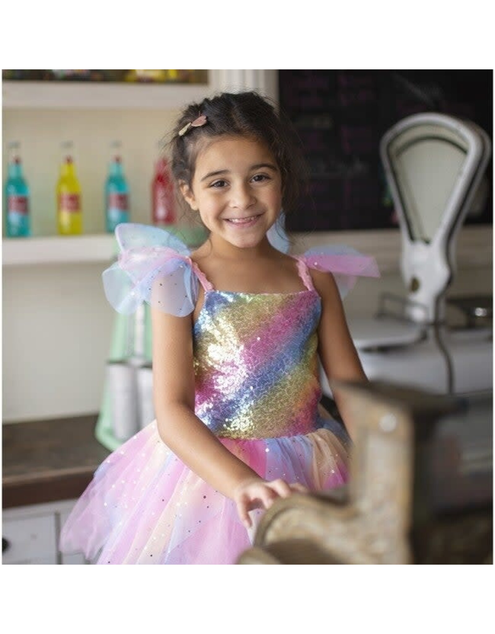 Rainbow Fairy Dress (5-6)