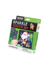 Christmas Sparkle Scratch Art