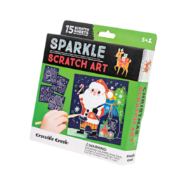 Christmas Sparkle Scratch Art