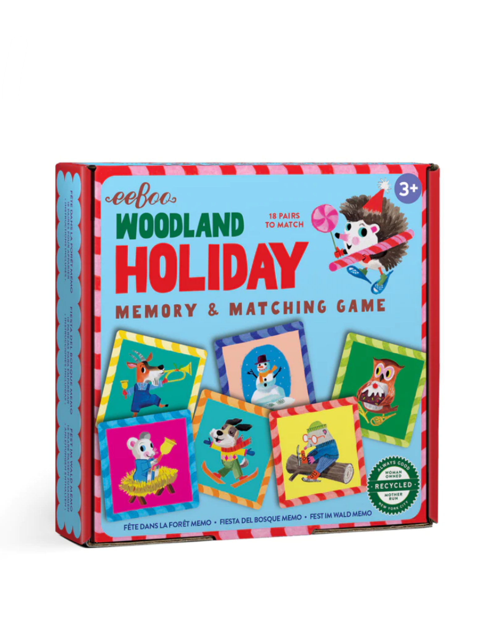 Woodland Holiday Memory & Matching Game