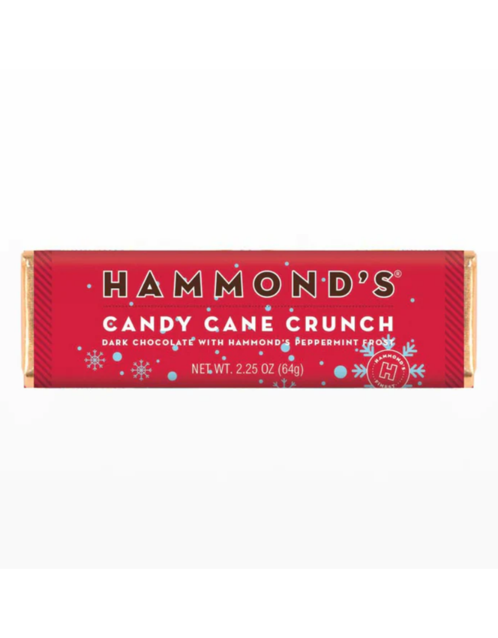 Candy Cane Crunch  Dark Chocolate Bar