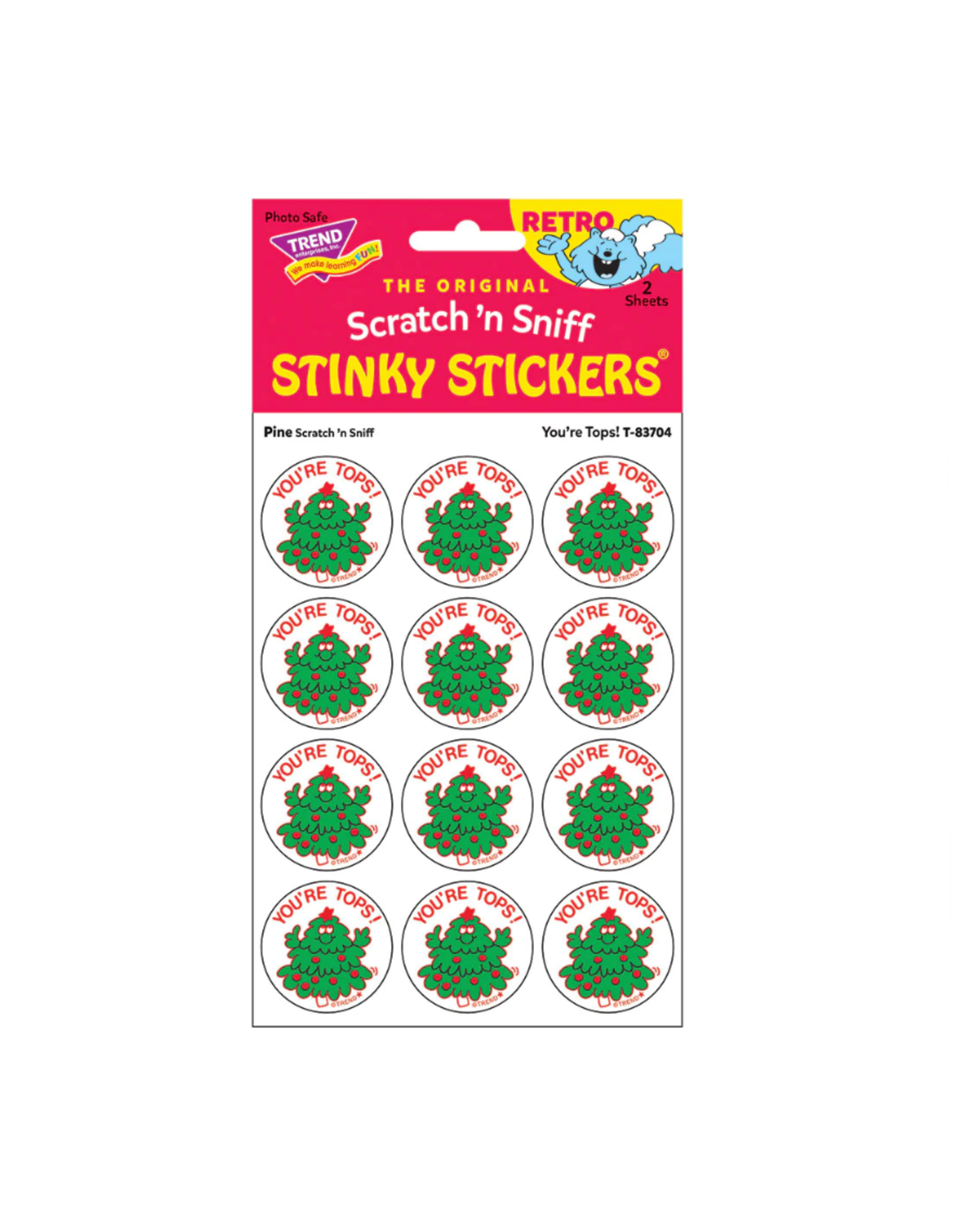Stinky Stickers: You're Tops!