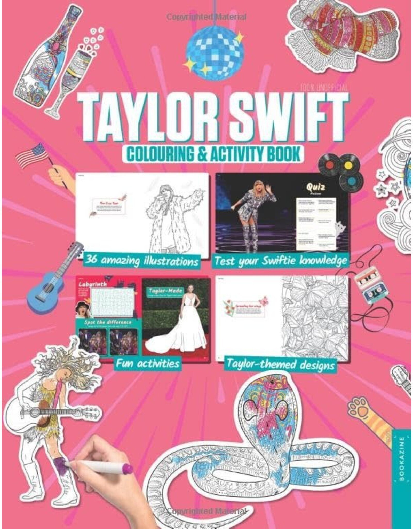 Taylor Swift Coloring & Activity Book