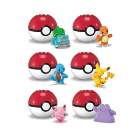 Mega Construx Pokémon Evergreen Poke Ball Assortment 6