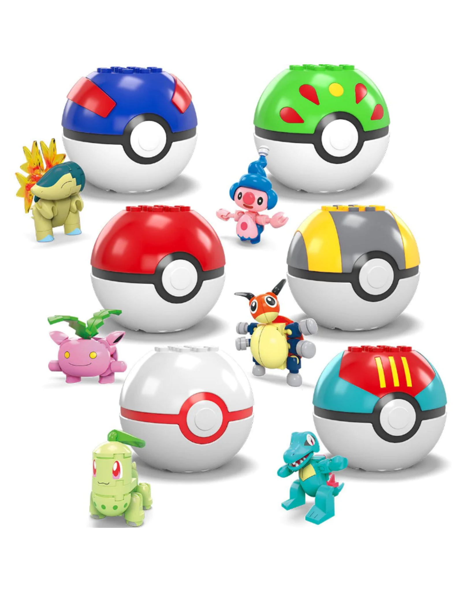 Mega Construx Pokémon Poke Ball Assortment 6