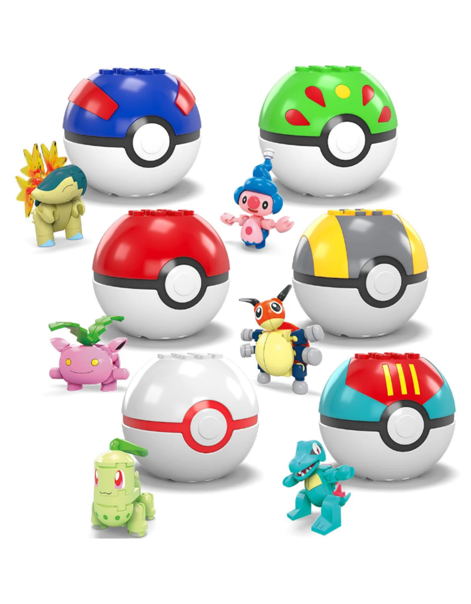 Pokémon Mega Construx Poke Ball Asst.