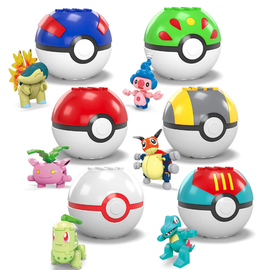 Mega Construx Pokémon Poke Ball Assortment 6