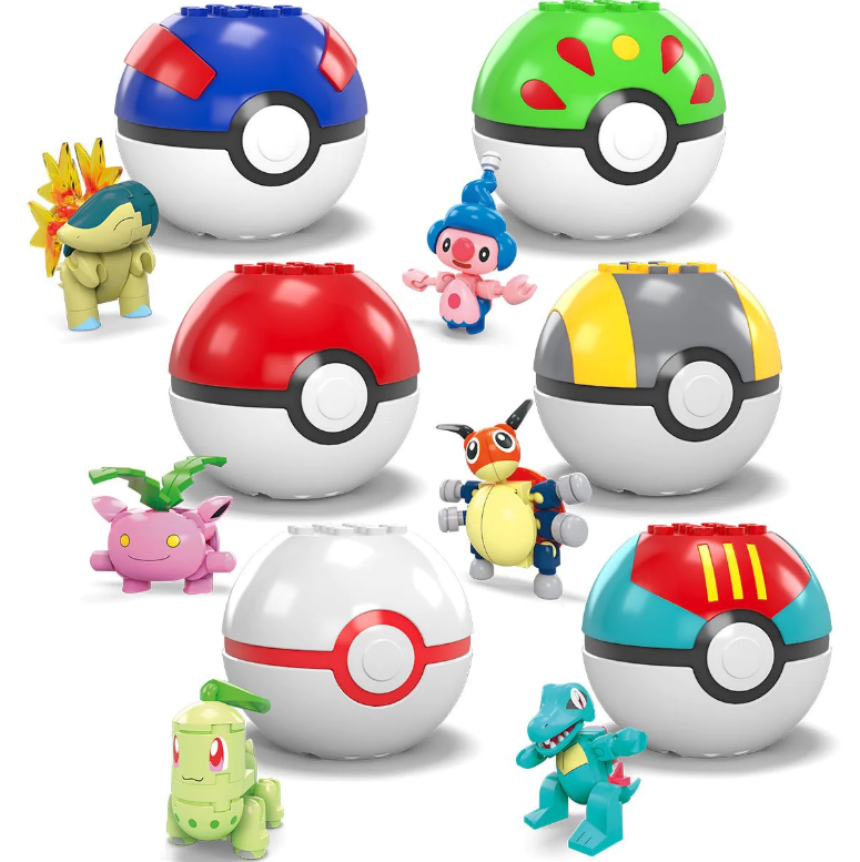 MEGA™ Construx Pokémon Poke Ball Assortment – Toysmith