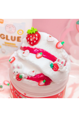 Straw-Bunny Sponge Cake Cloud Slime