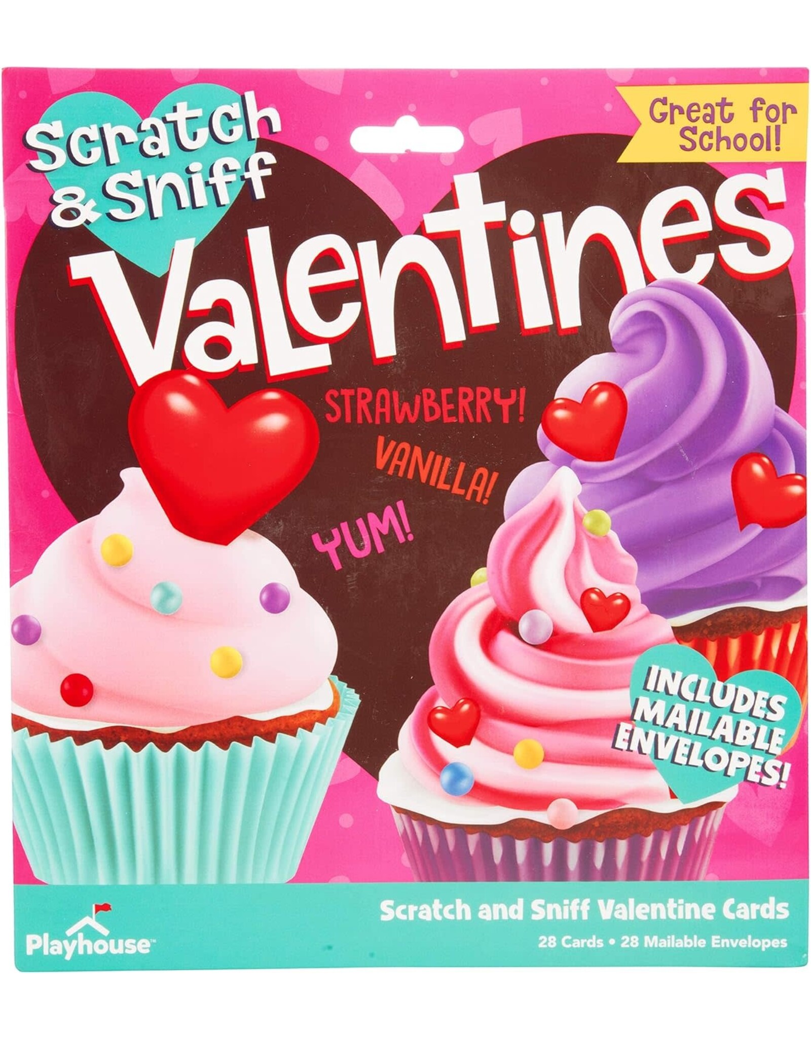Cupcakes Scratch & Sniff Valentines