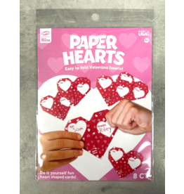 Valentine's Paper Hearts