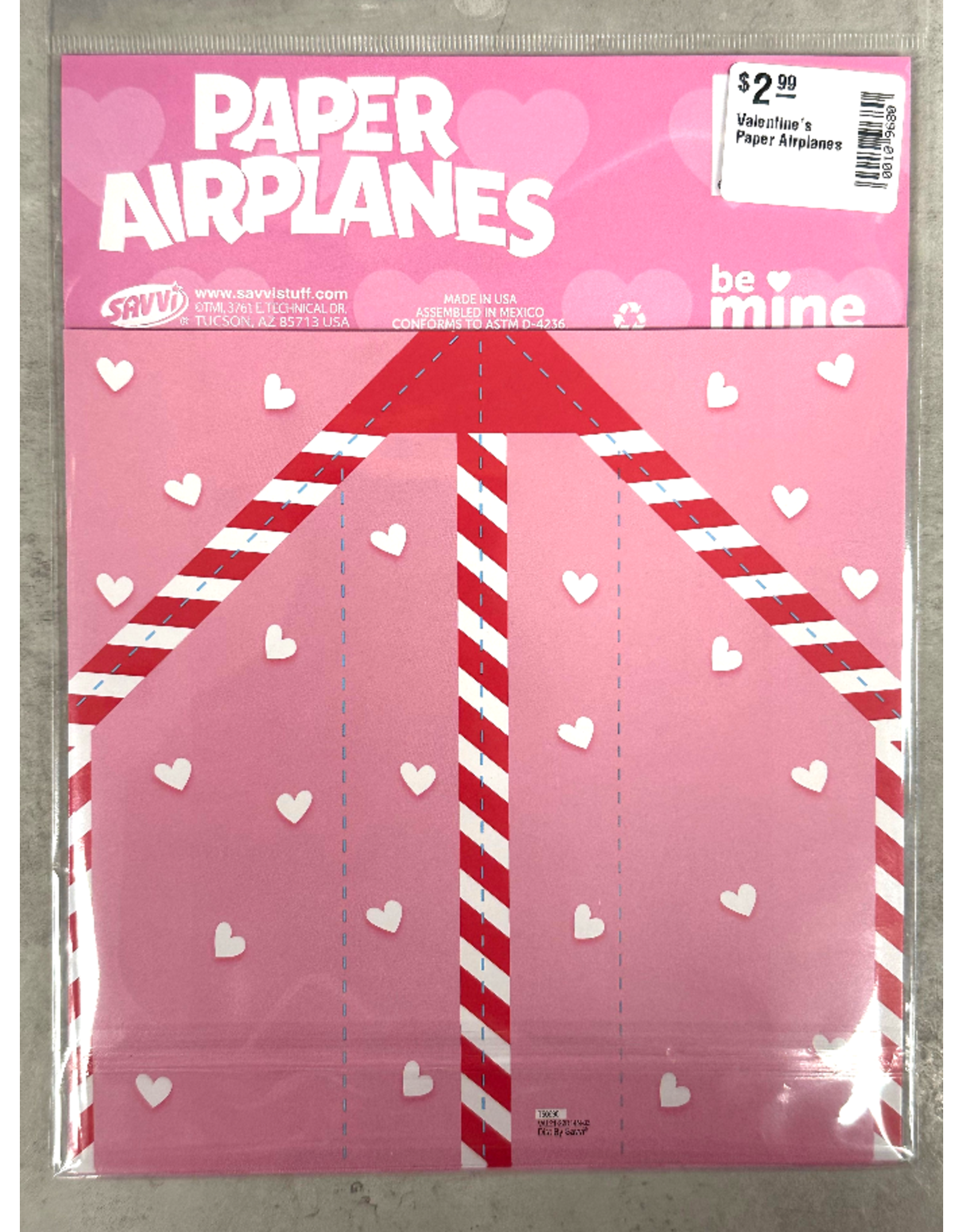 Valentine's Paper Airplanes