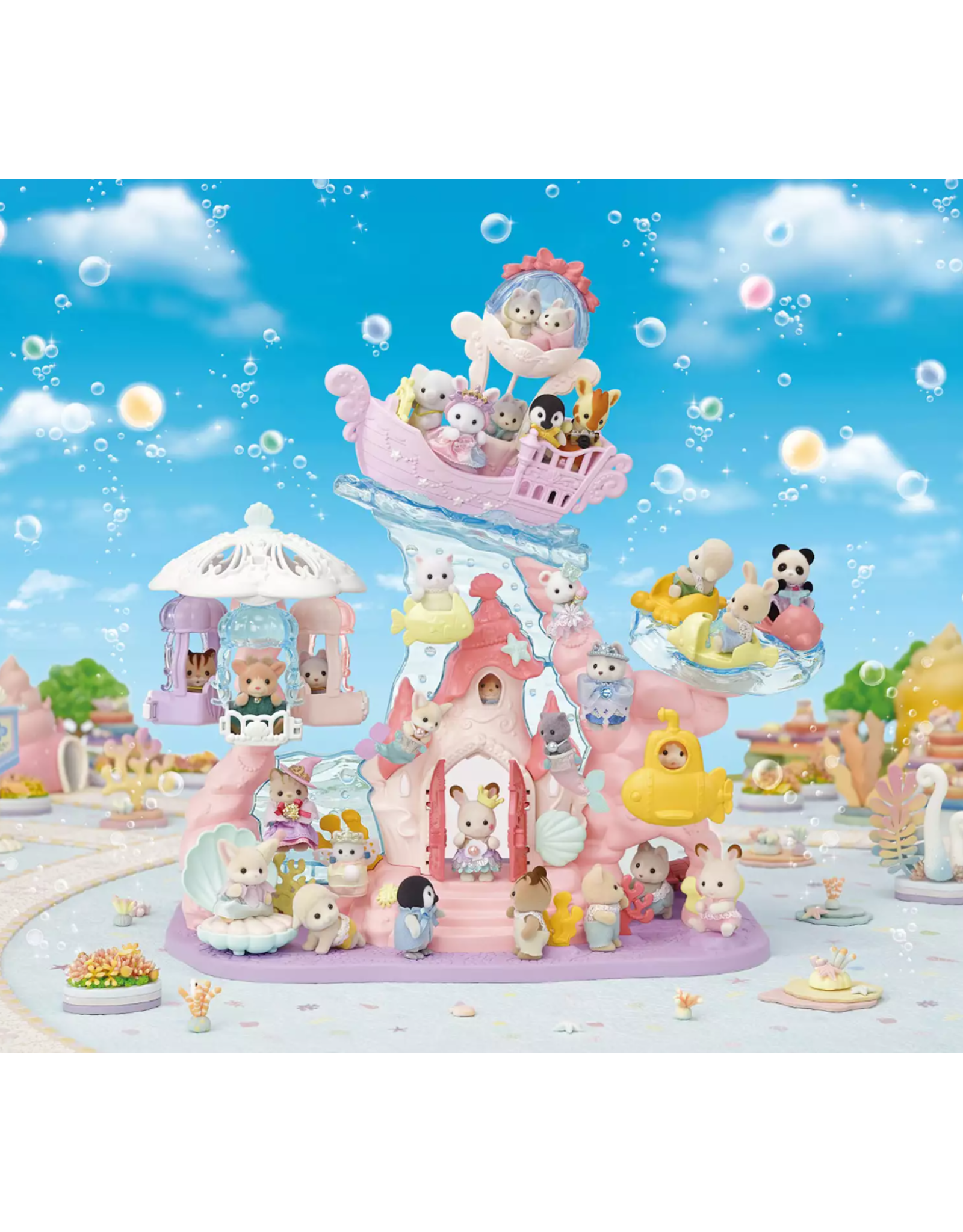 Calico Critters Baby Mermaid Castle