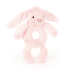 Jellycat Bashful Blush Bunny Ring Rattle