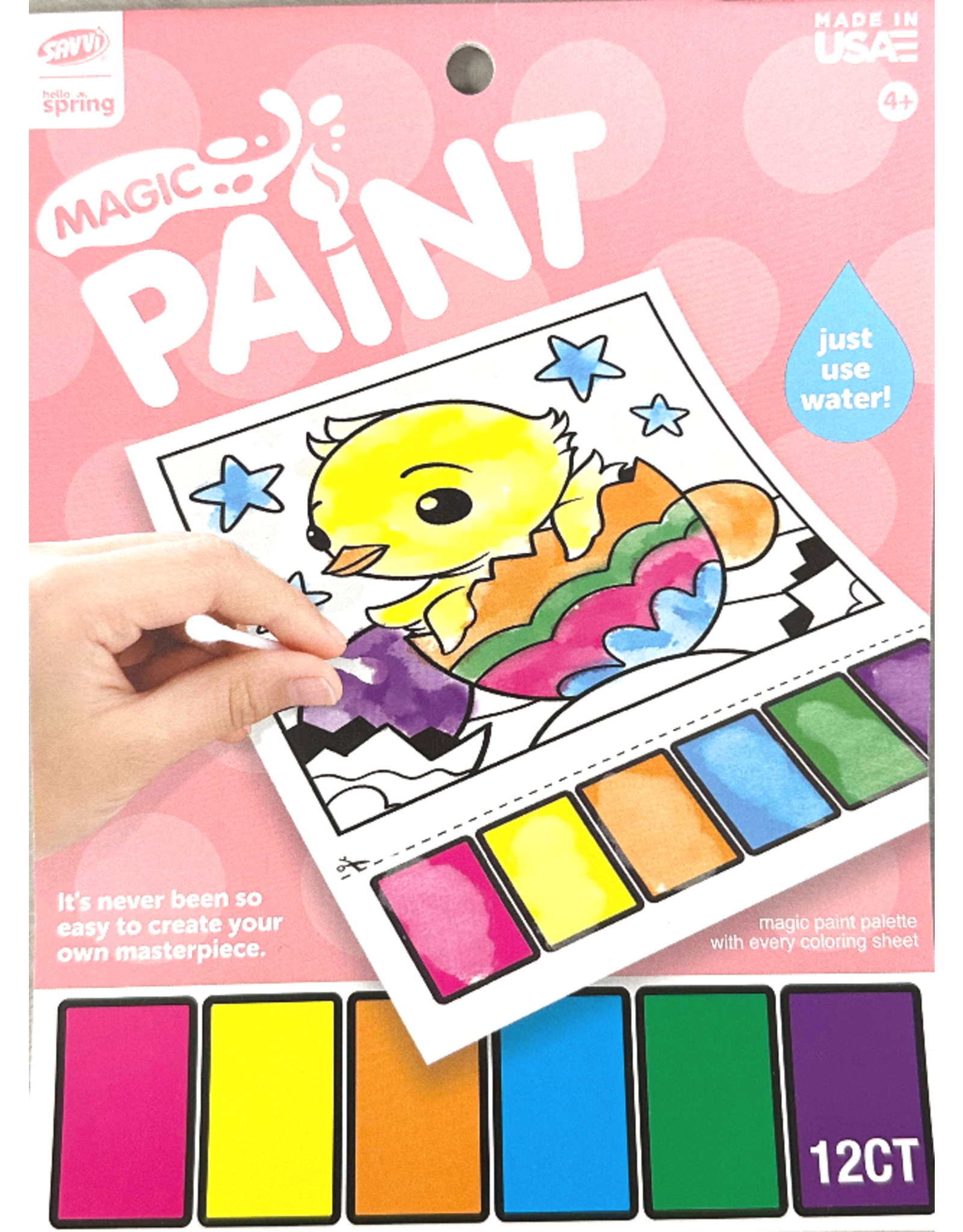 Easter Magic Paint Book